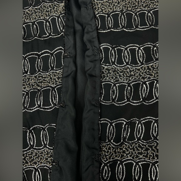 Vintage Scala Black Beaded Statement
Jacket, 100% PURE SILK LINING 100%POLYESTER - Picture 11 of 13